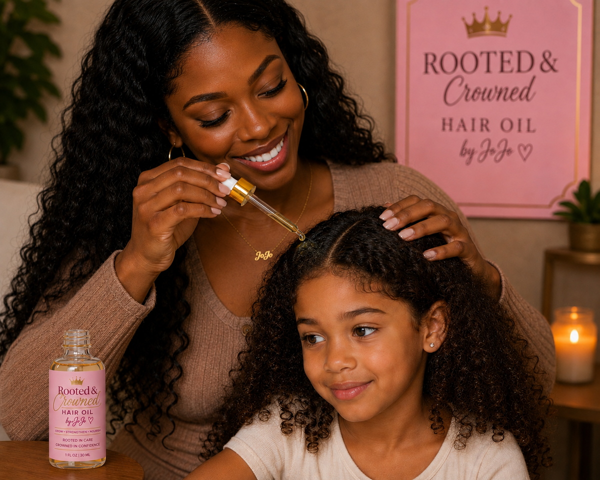 👑Rooted & Crowned Hair Oil by JoJo👑