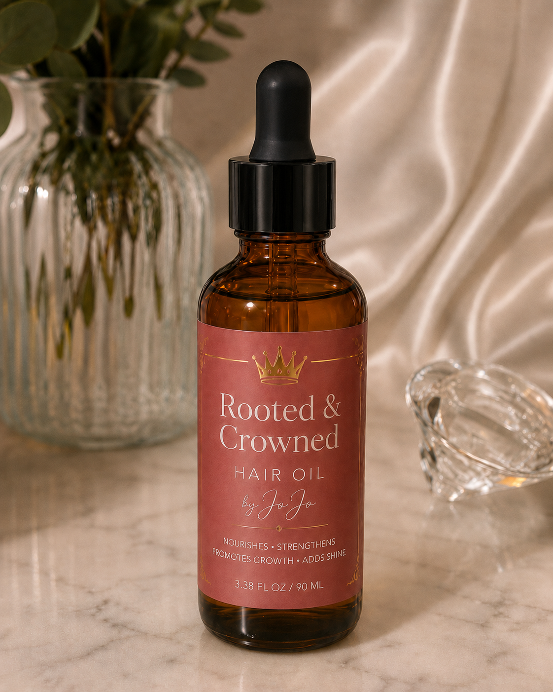 👑Rooted & Crowned Hair Oil by JoJo👑